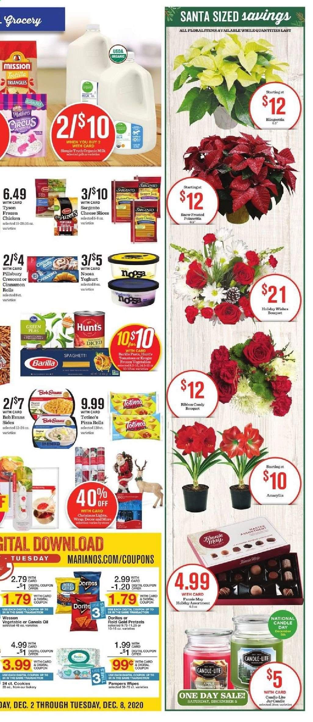 Mariano’s Weekly Ad Flyer December 2 to December 8