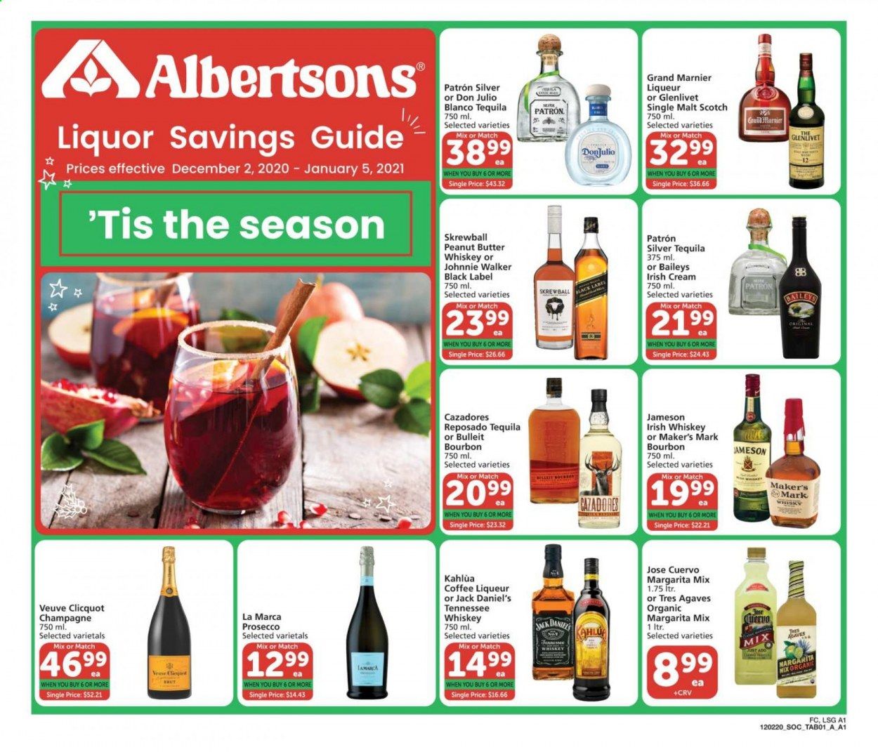 Albertsons Weekly Ad Flyer December 2 to January 5