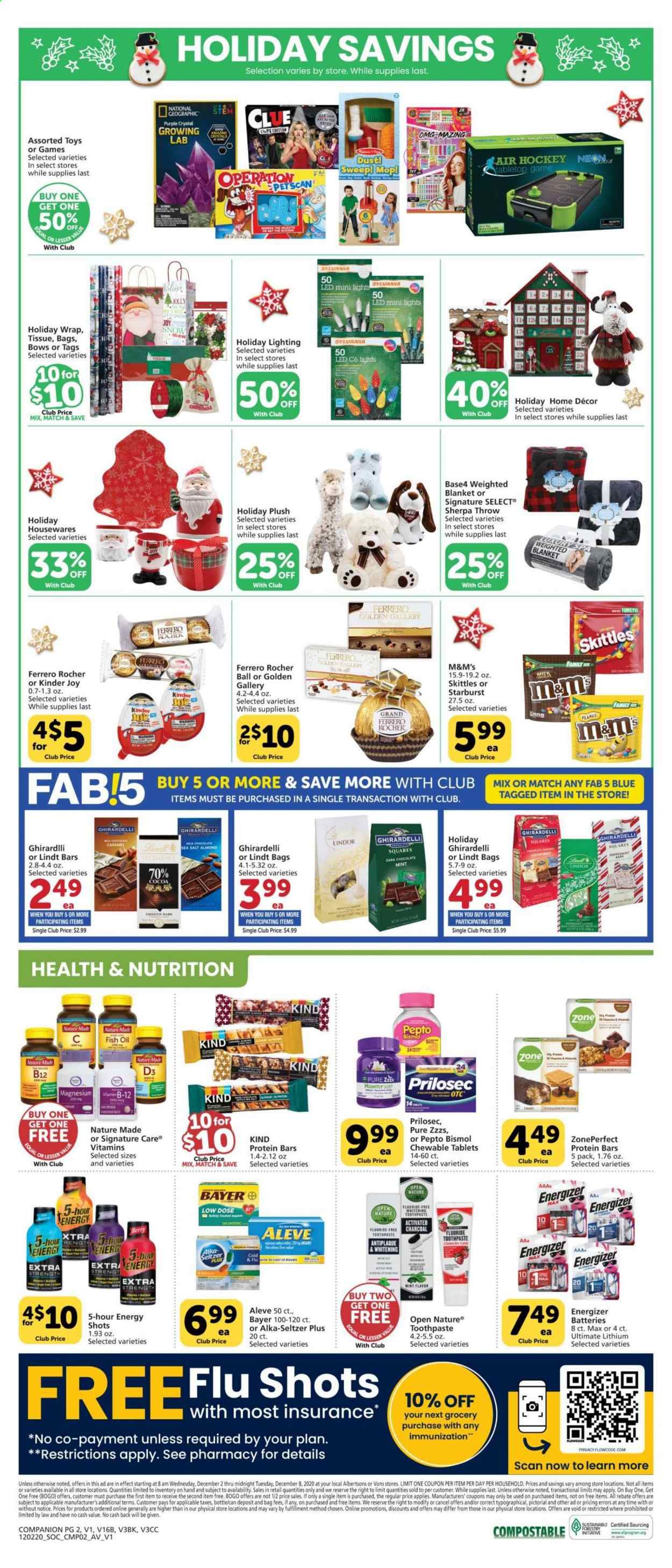 Albertsons Weekly Ad Flyer December 2 to December 8