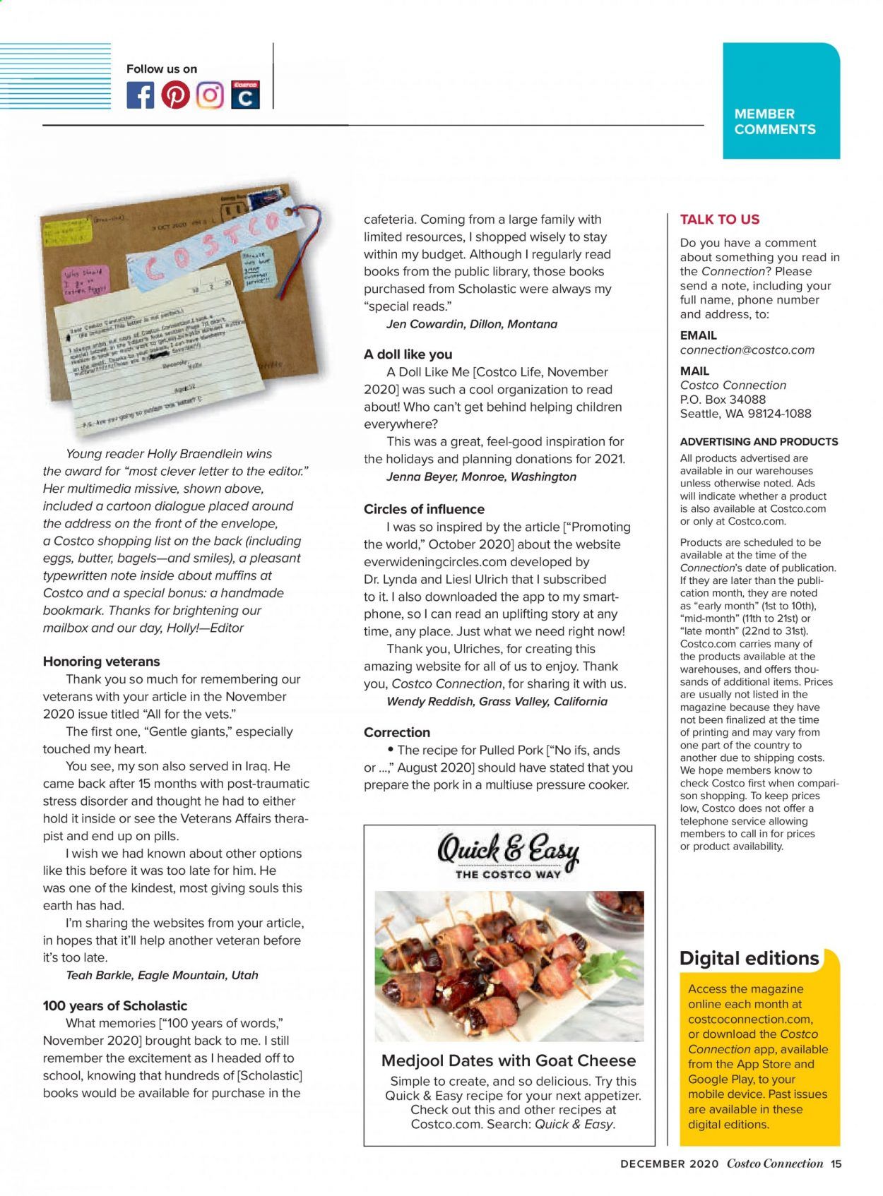 Costco Weekly Ad Flyer December 2 to December 9