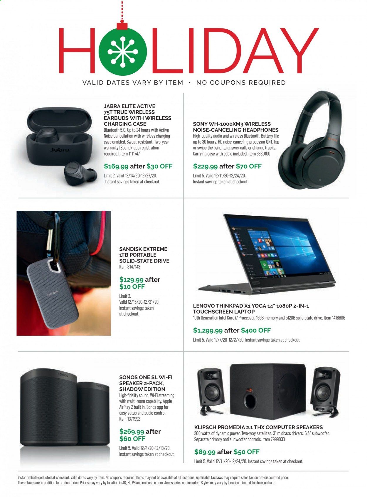 Costco Weekly Ad Flyer December 2 to December 9