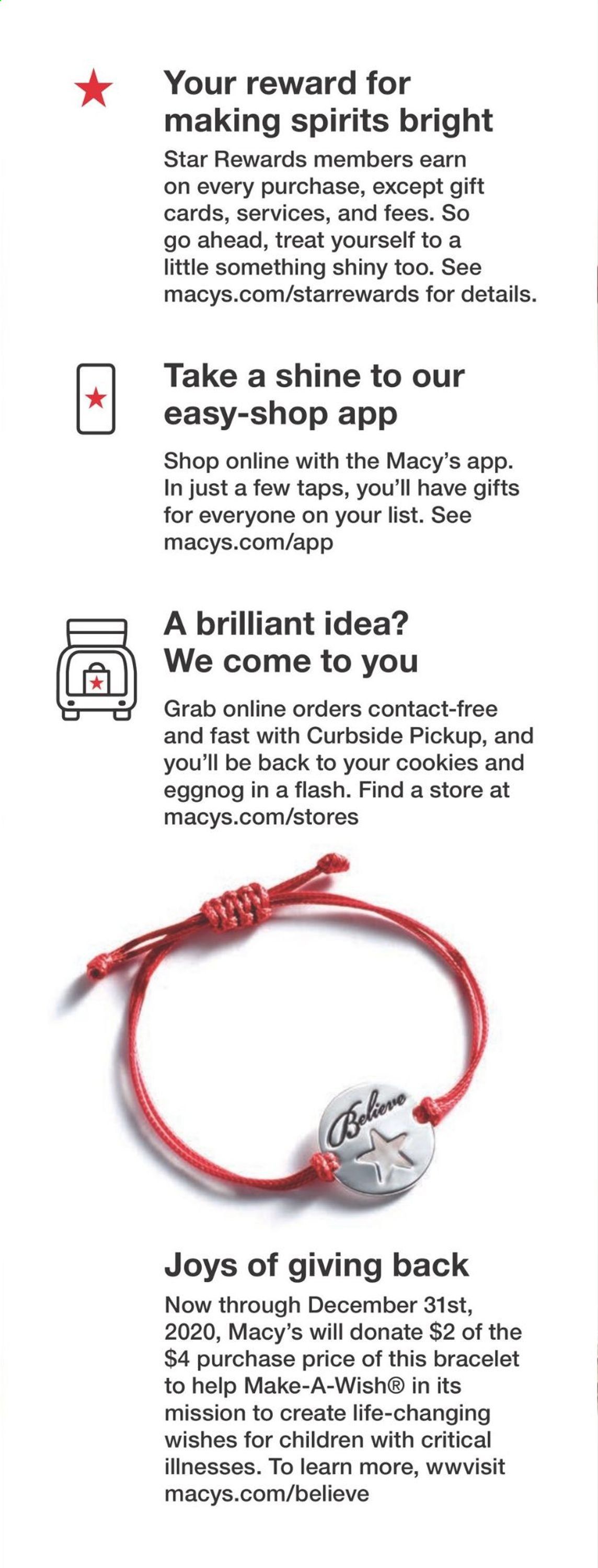 Macy's Weekly Ad Flyer December 1 to December 9