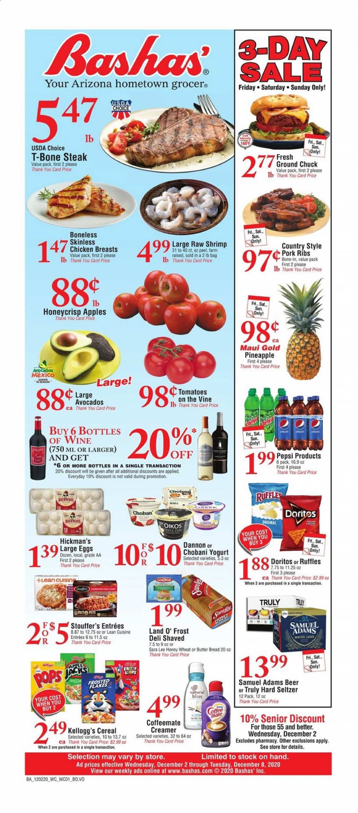 Bashas' (AZ) Weekly Ad Flyer December 2 to December 8