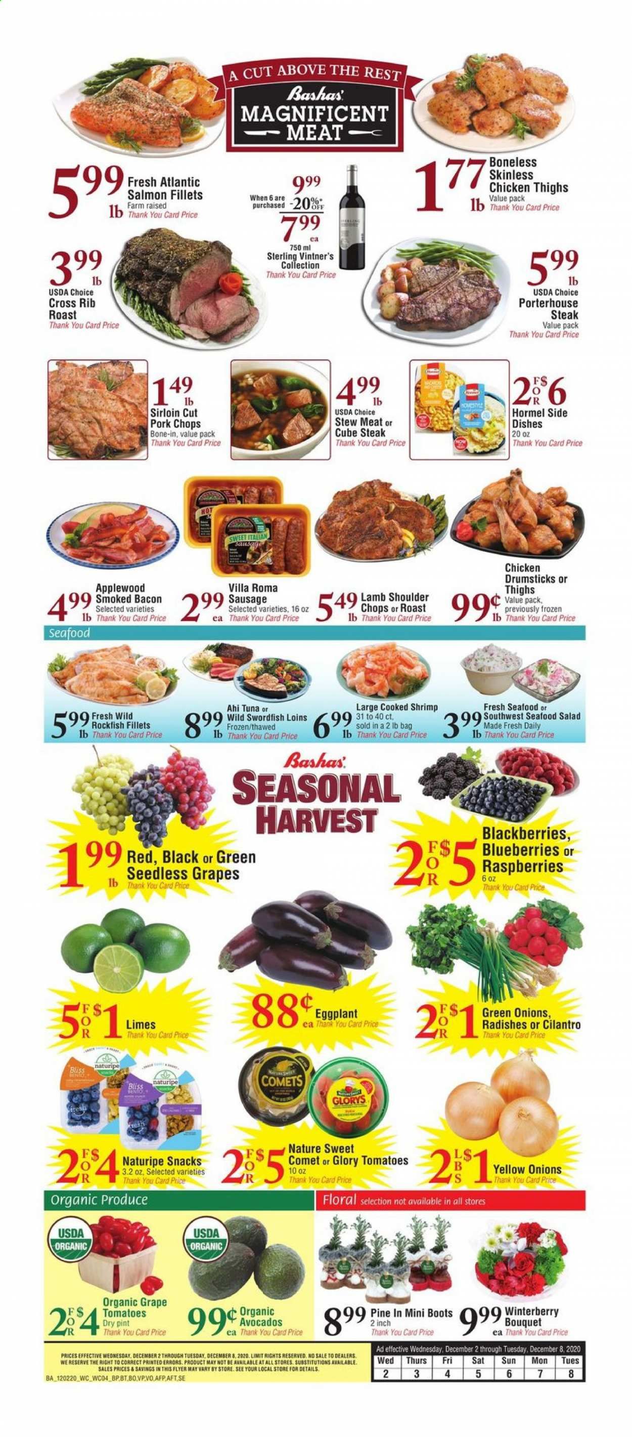 Bashas' (AZ) Weekly Ad Flyer December 2 to December 8