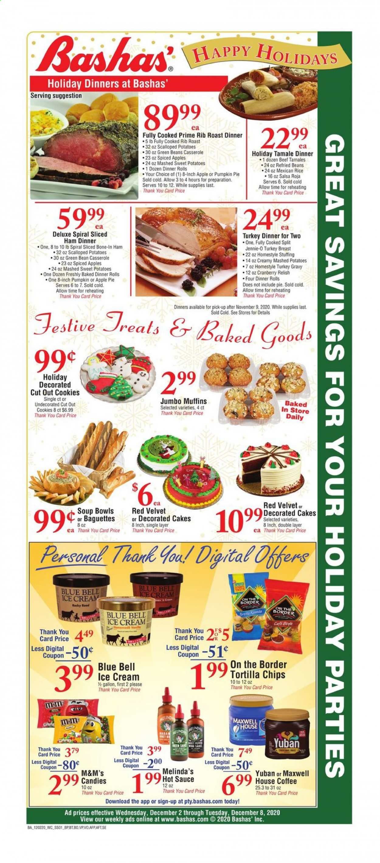 Bashas' (AZ) Weekly Ad Flyer December 2 to December 8