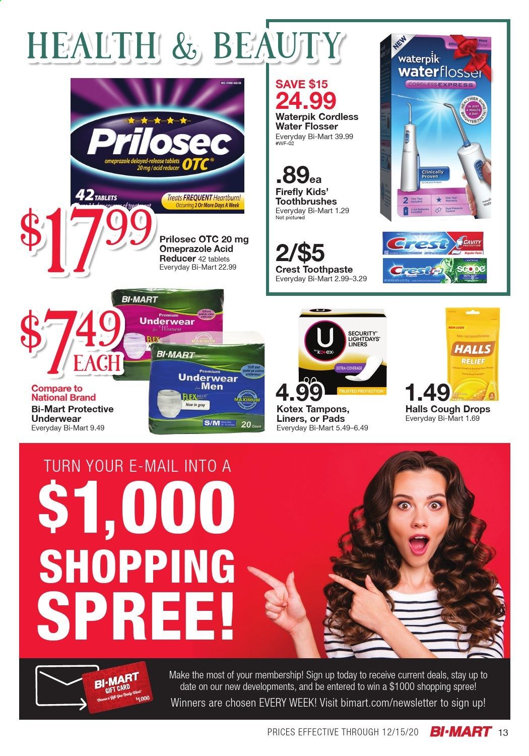 Bi-Mart Weekly Ad Flyer December 1 to December 15