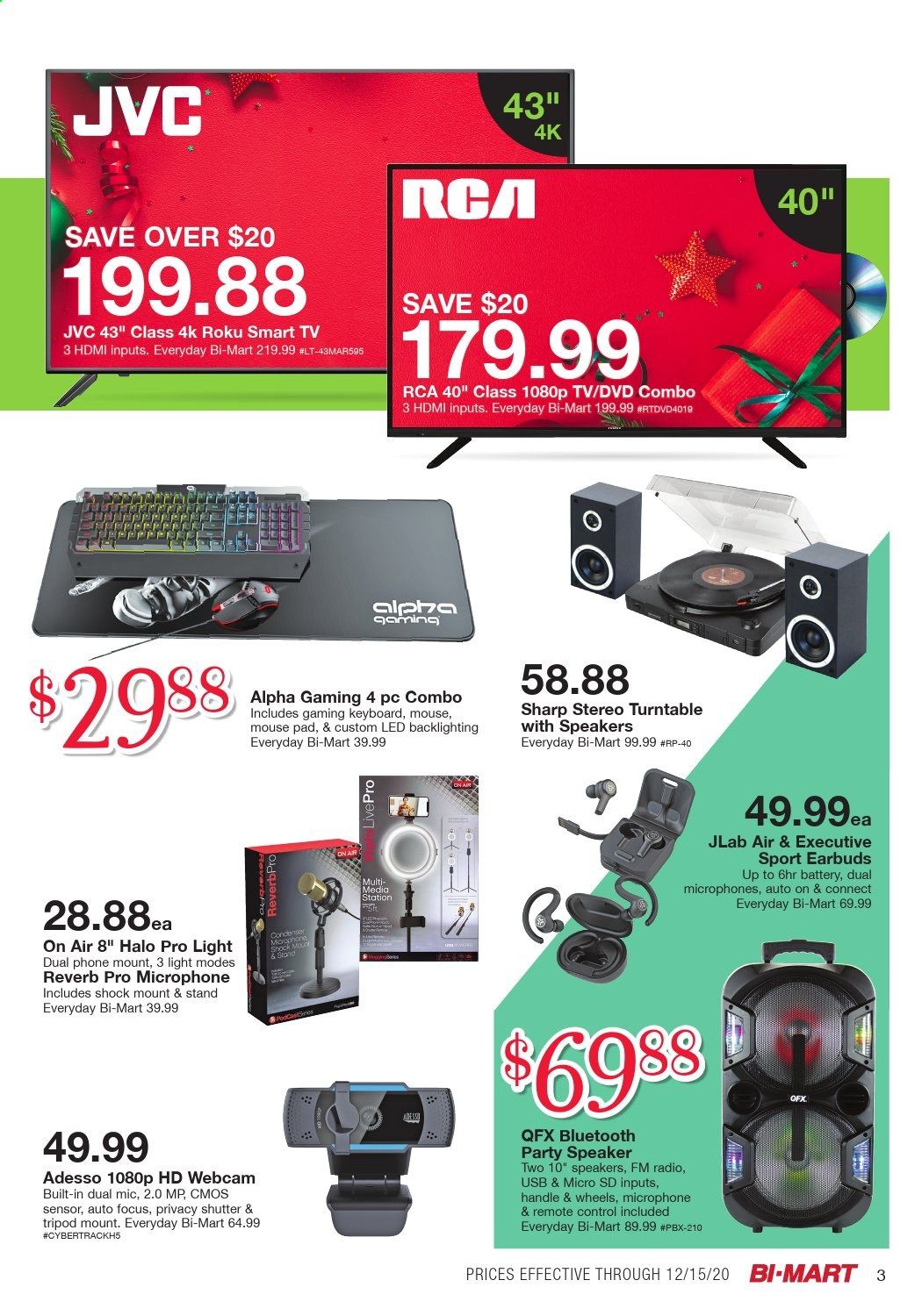 Bi-Mart Weekly Ad Flyer December 1 to December 15