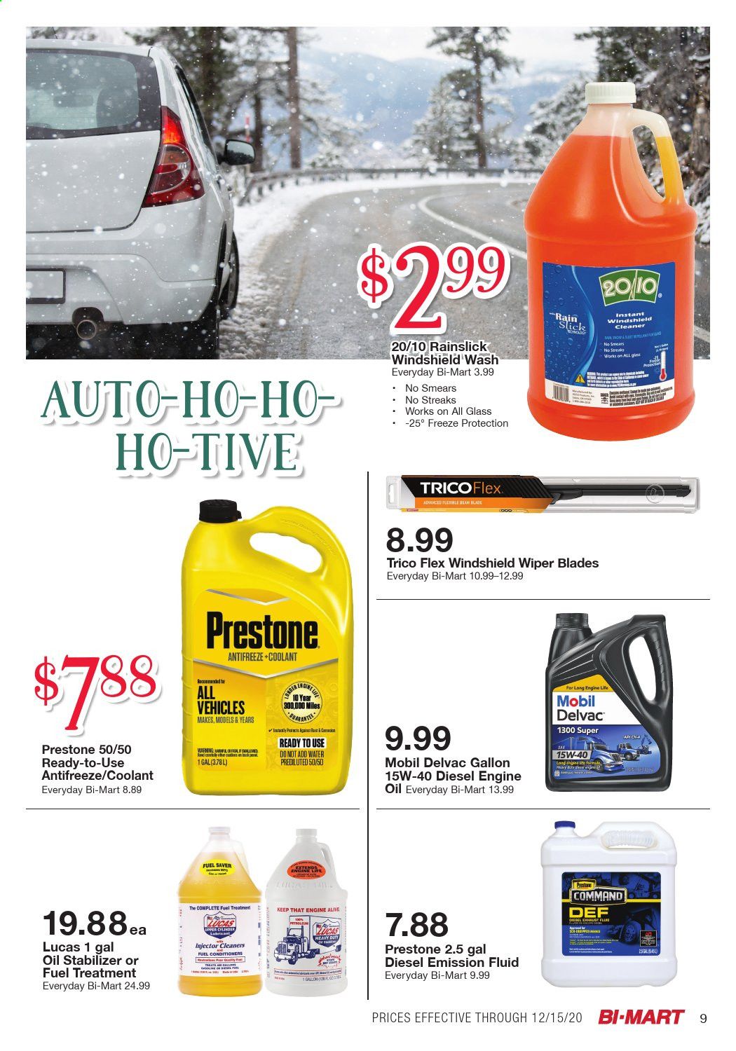 Bi-Mart Weekly Ad Flyer December 1 to December 15