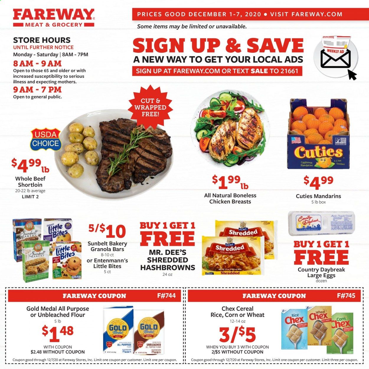 Fareway (IA, IL, MN, MO, NE, SD) Weekly Ad Flyer December 1 to December 7
