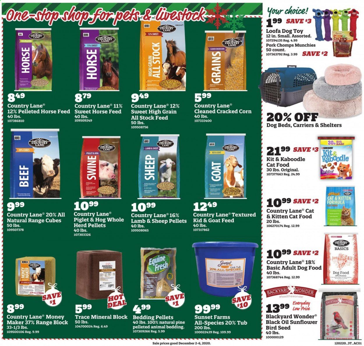 Orscheln Farm and Home Weekly Ad Flyer December 2 to December 6