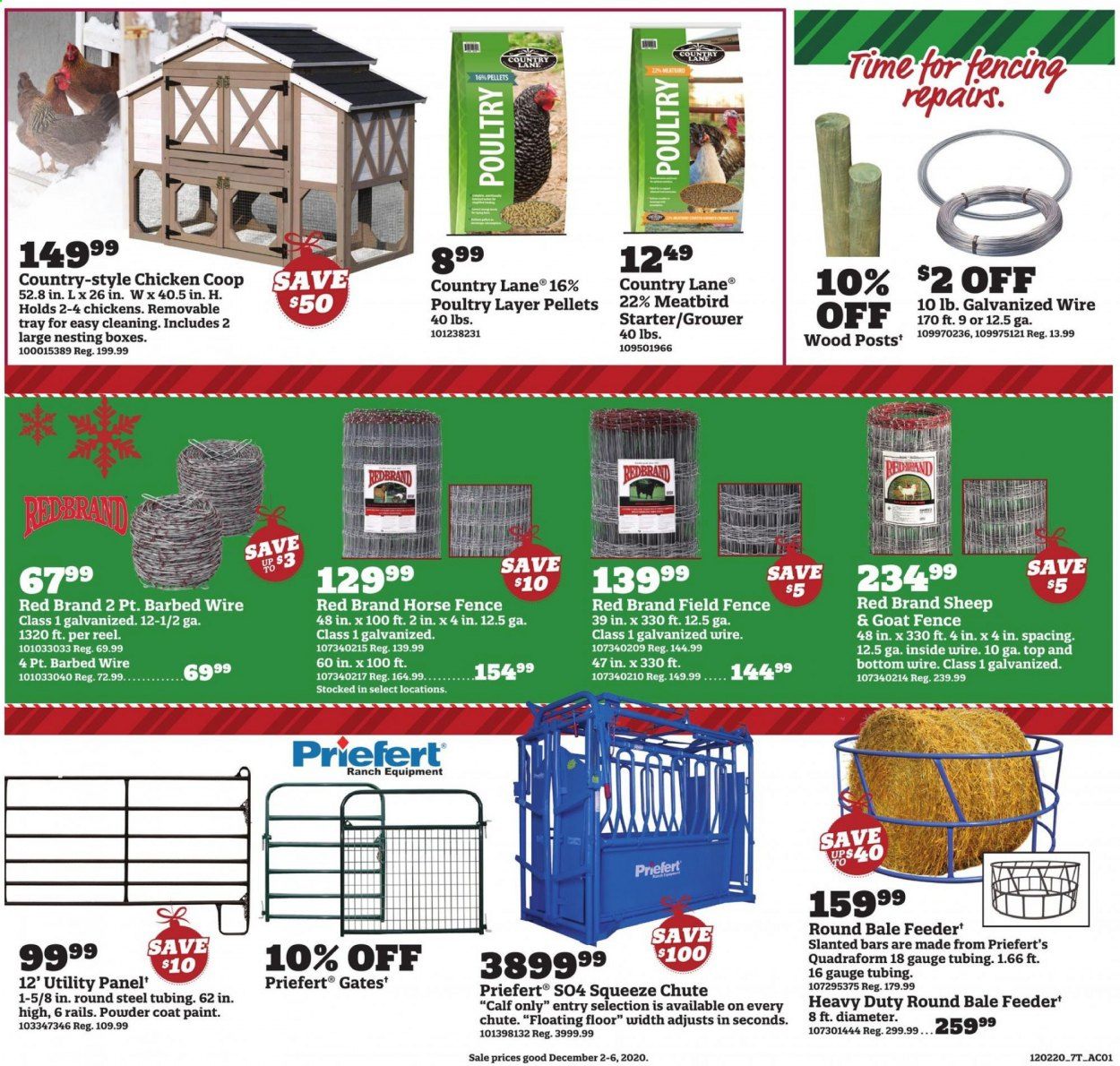 Orscheln Farm and Home Weekly Ad Flyer December 2 to December 6