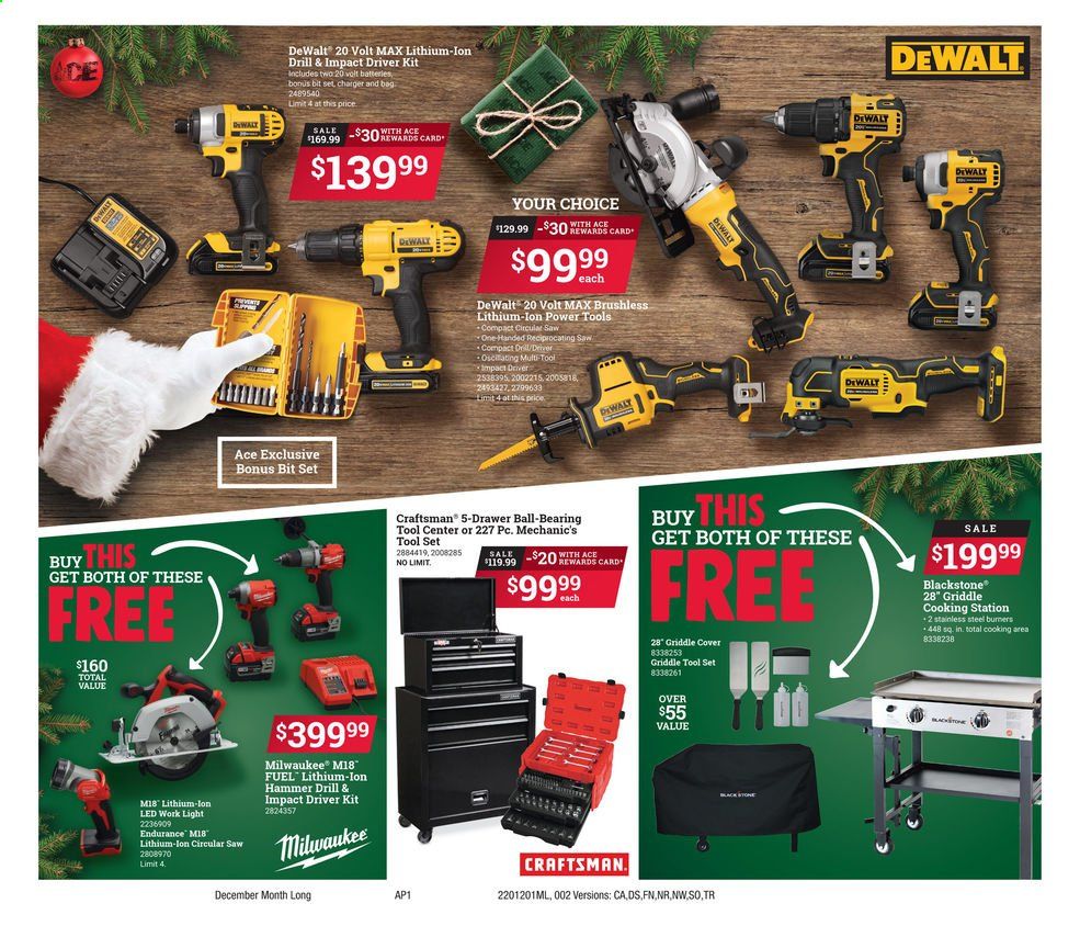ACE Hardware Weekly Ad Flyer December 1 to December 24