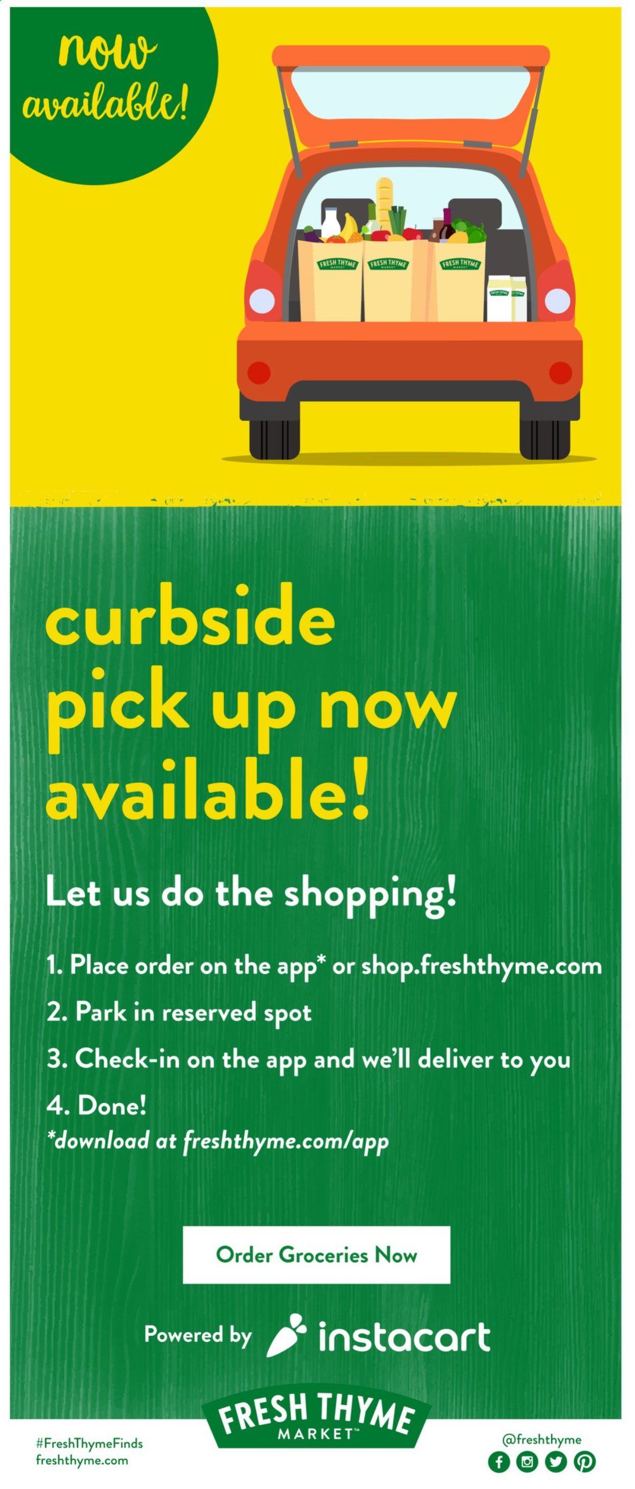 Fresh Thyme Weekly Ad Flyer December 2 to December 8