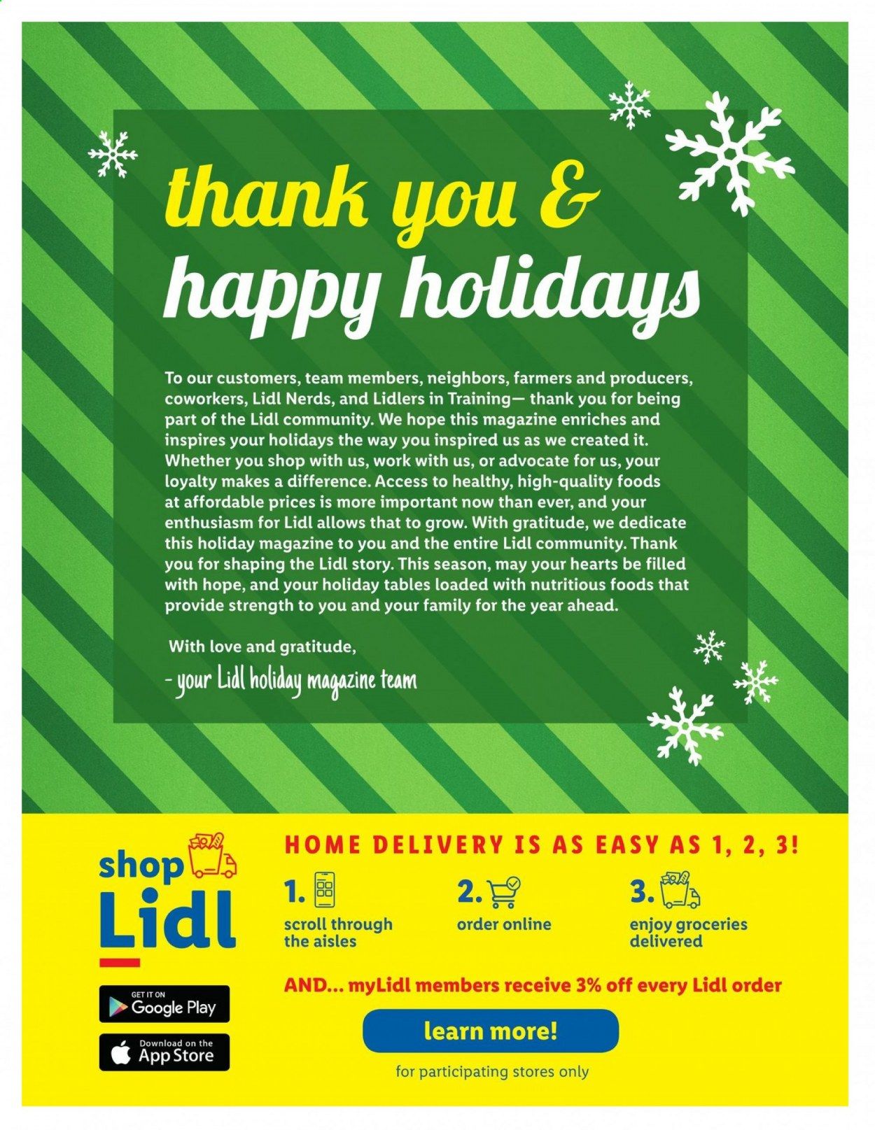 Lidl Weekly Ad Flyer November 25 to December 31