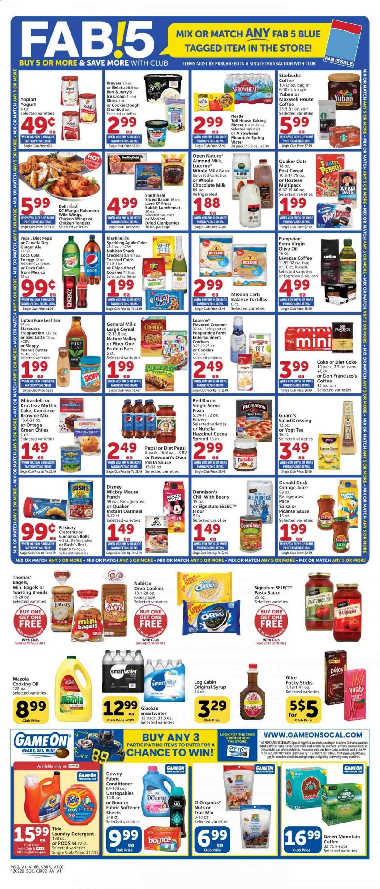 Vons (CA, NV) Weekly Ad Flyer December 2 to December 8