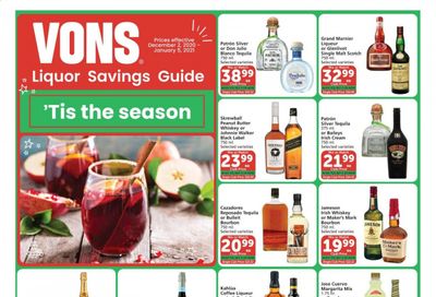 Vons (CA, NV) Weekly Ad Flyer December 2 to January 5