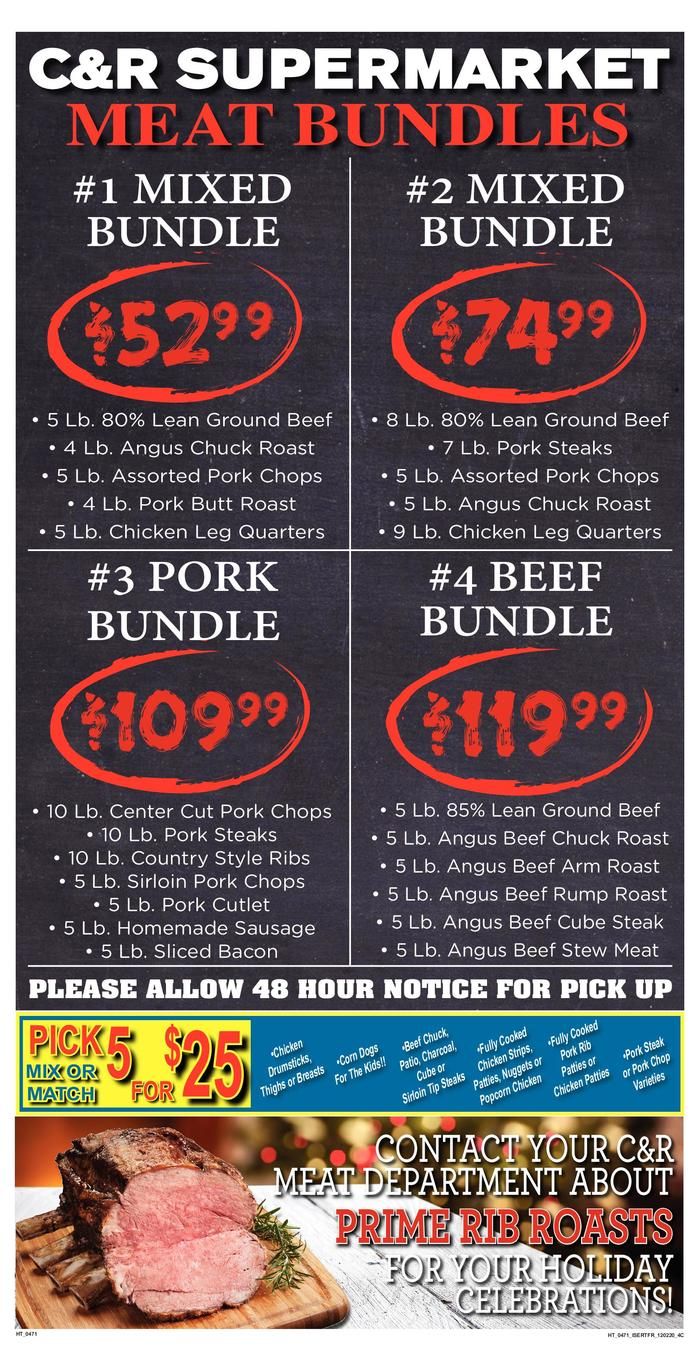 C&R Market Weekly Ad Flyer December 2 to December 8, 2020