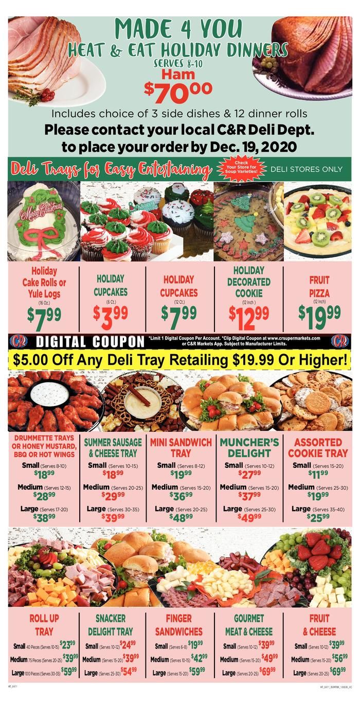 C&R Market Weekly Ad Flyer December 2 to December 8, 2020