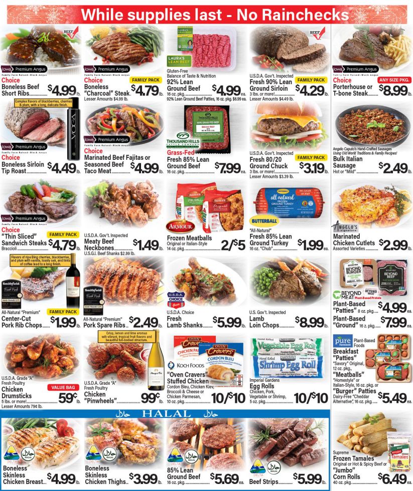 Angelo Caputo's Weekly Ad Flyer December 2 to December 8, 2020