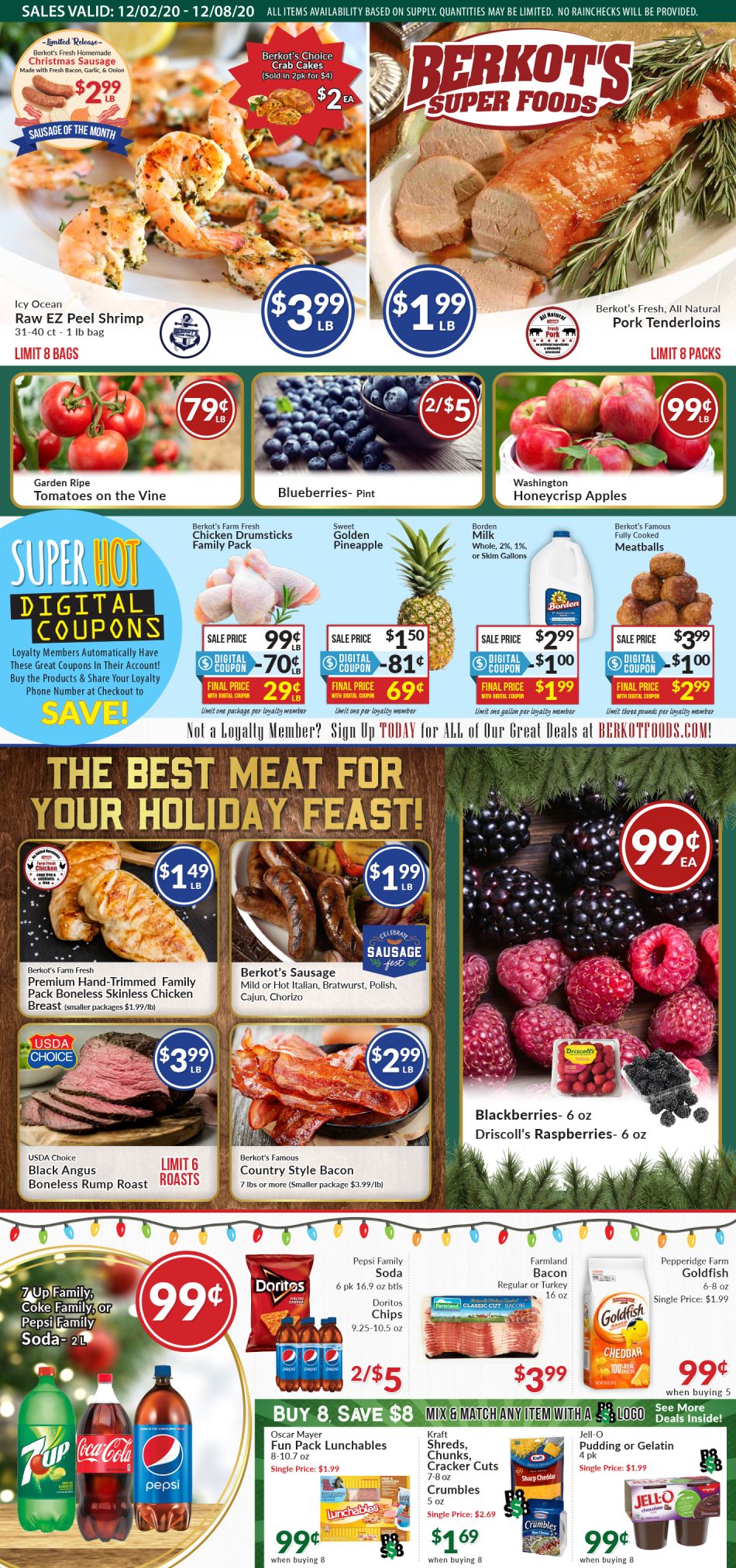 Berkot's Super Foods Weekly Ad Flyer December 2 to December 8, 2020