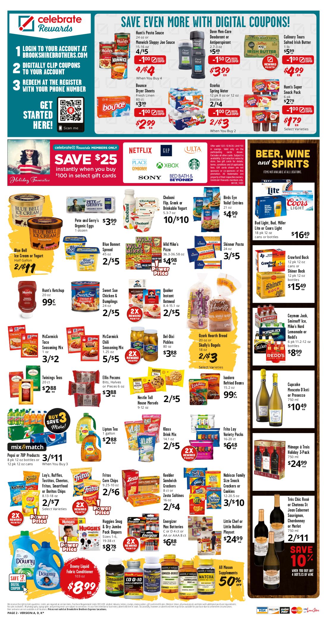 Brookshire Brothers Weekly Ad Flyer December 2 to December 8, 2020