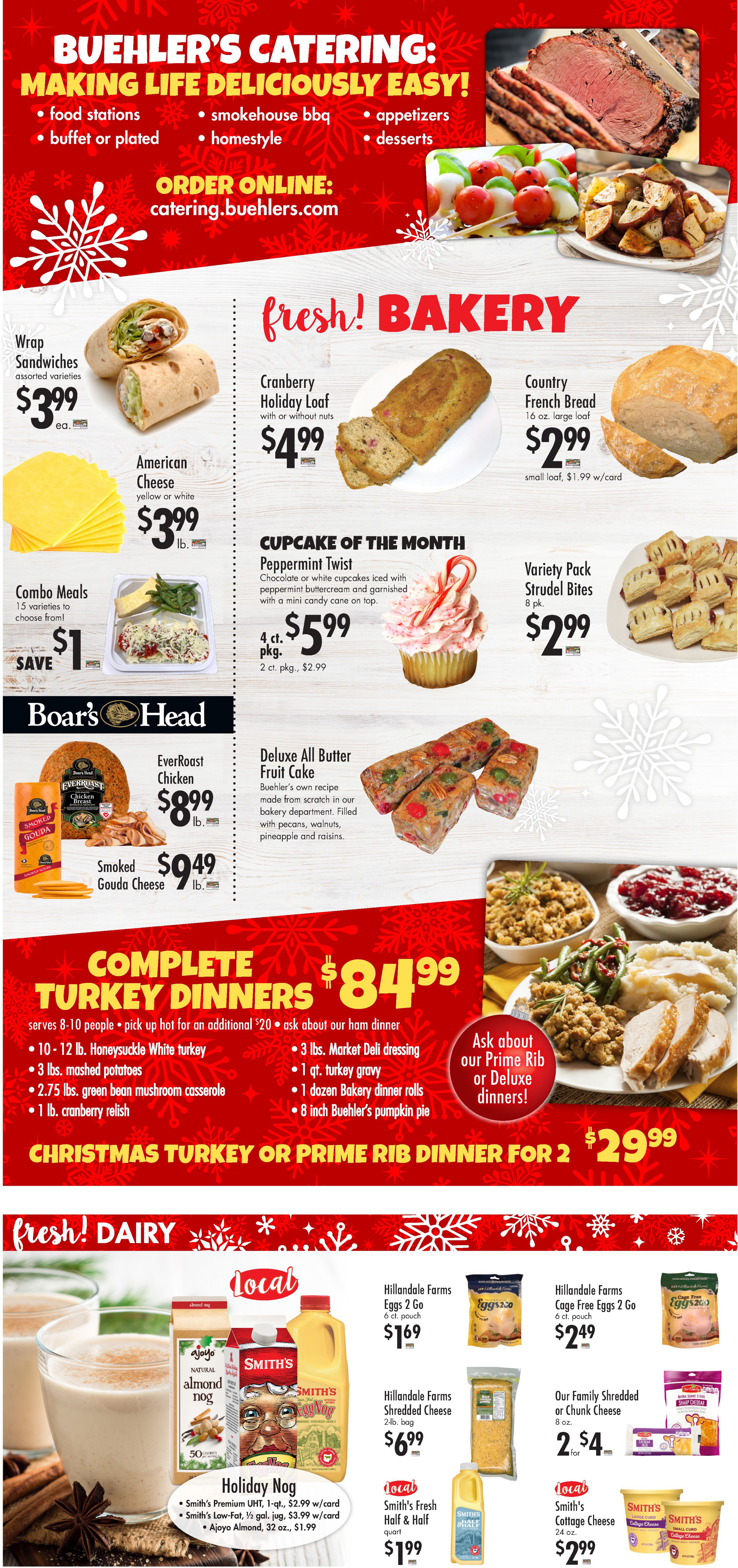 Buehler's Fresh Foods Weekly Ad Flyer December 2 to December 8, 2020