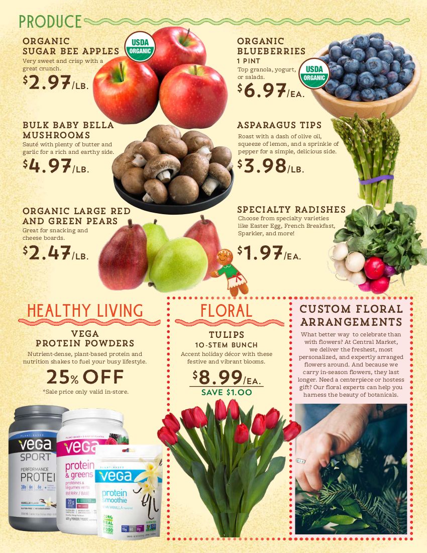 Central Market Weekly Ad Flyer December 2 to December 8, 2020