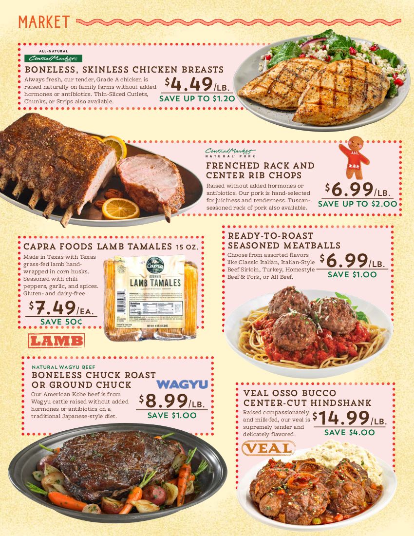 Central Market Weekly Ad Flyer December 2 to December 8, 2020