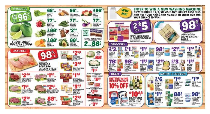 Elrod's Weekly Ad Flyer December 2 to December 8, 2020