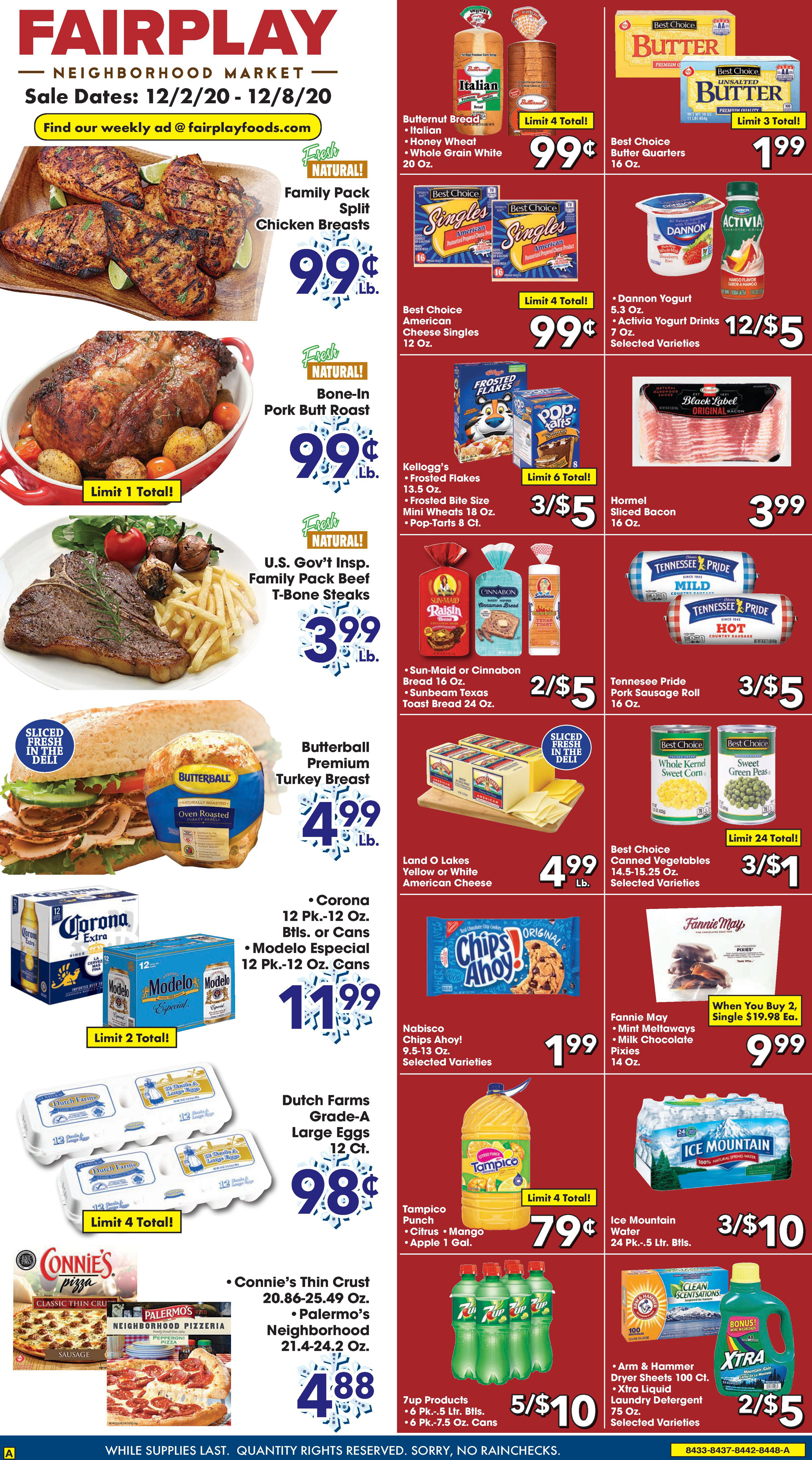 Fairplay Weekly Ad Flyer December 2 to December 8, 2020