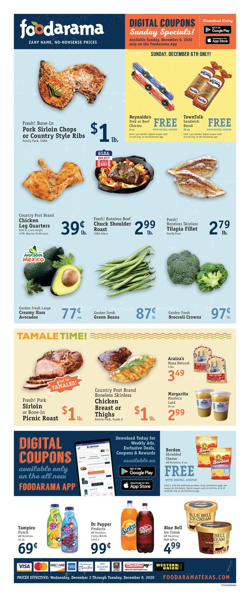 Foodarama Weekly Ad Flyer December 2 to December 8, 2020