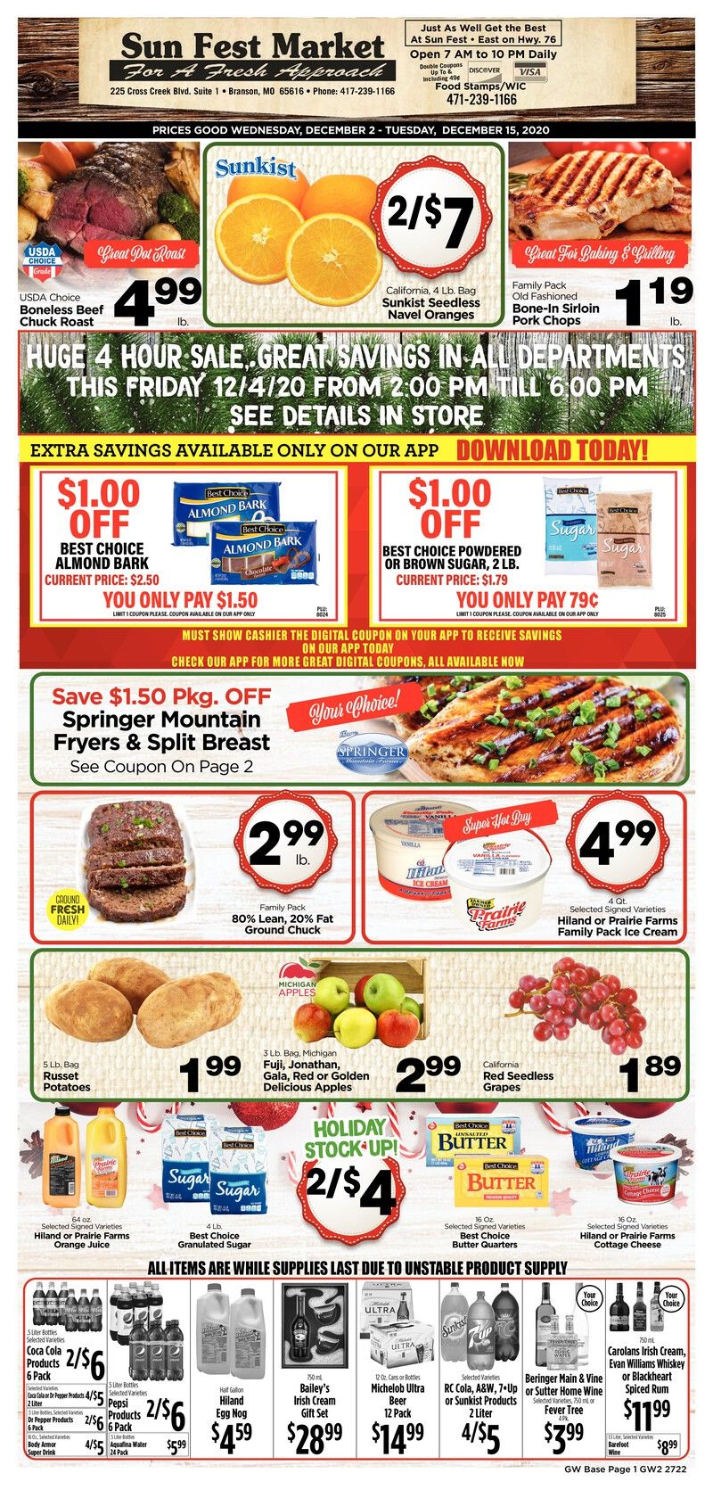G&W Foods Weekly Ad Flyer December 2 to December 15, 2020