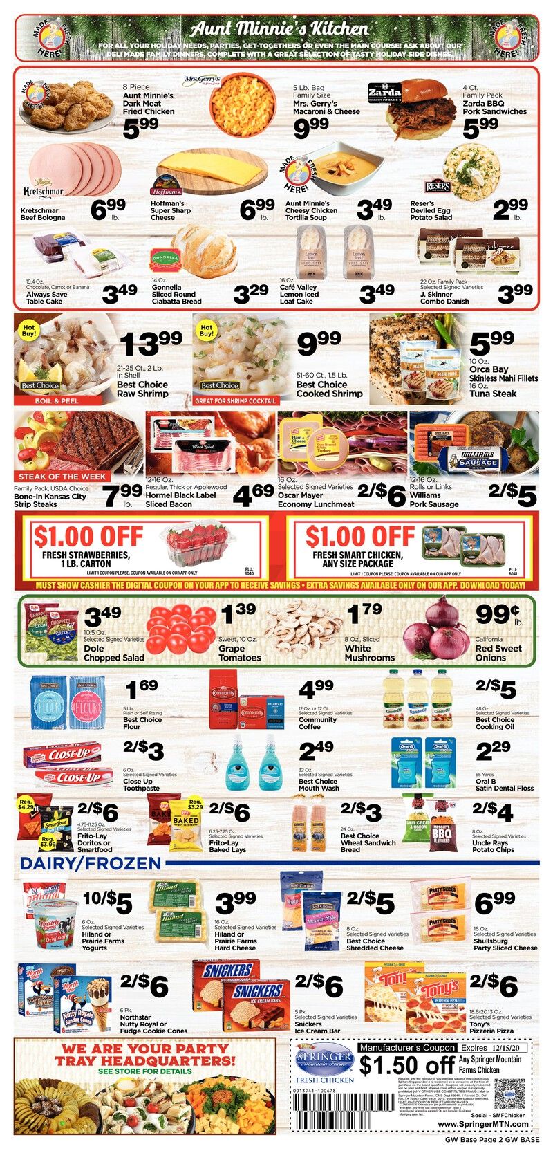 G&W Foods Weekly Ad Flyer December 2 to December 15, 2020