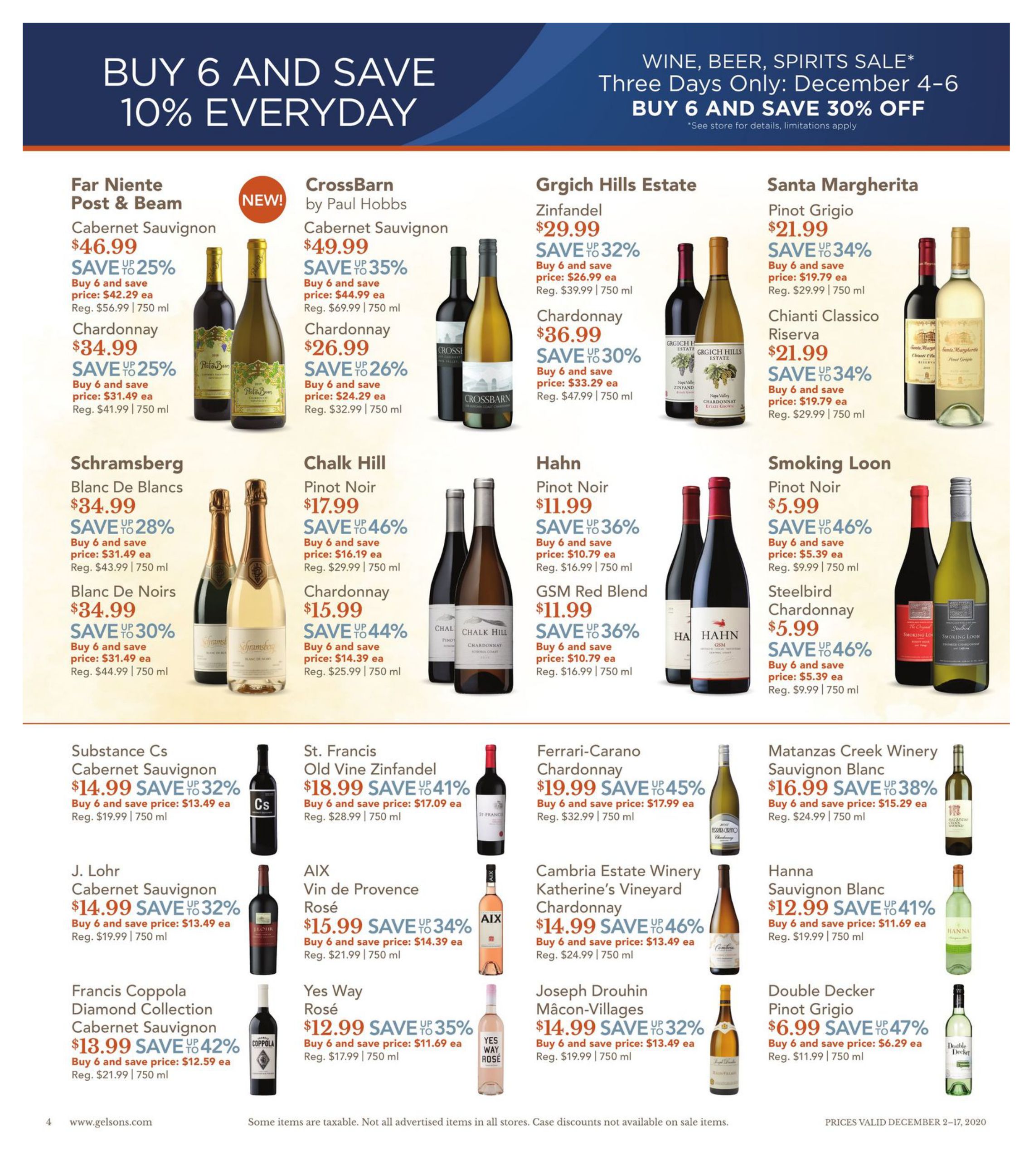 Gelson's Hanukkah Weekly Ad Flyer December 2 to December 17, 2020