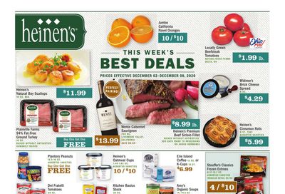 Heinen's Weekly Ad Flyer December 2 to December 8, 2020