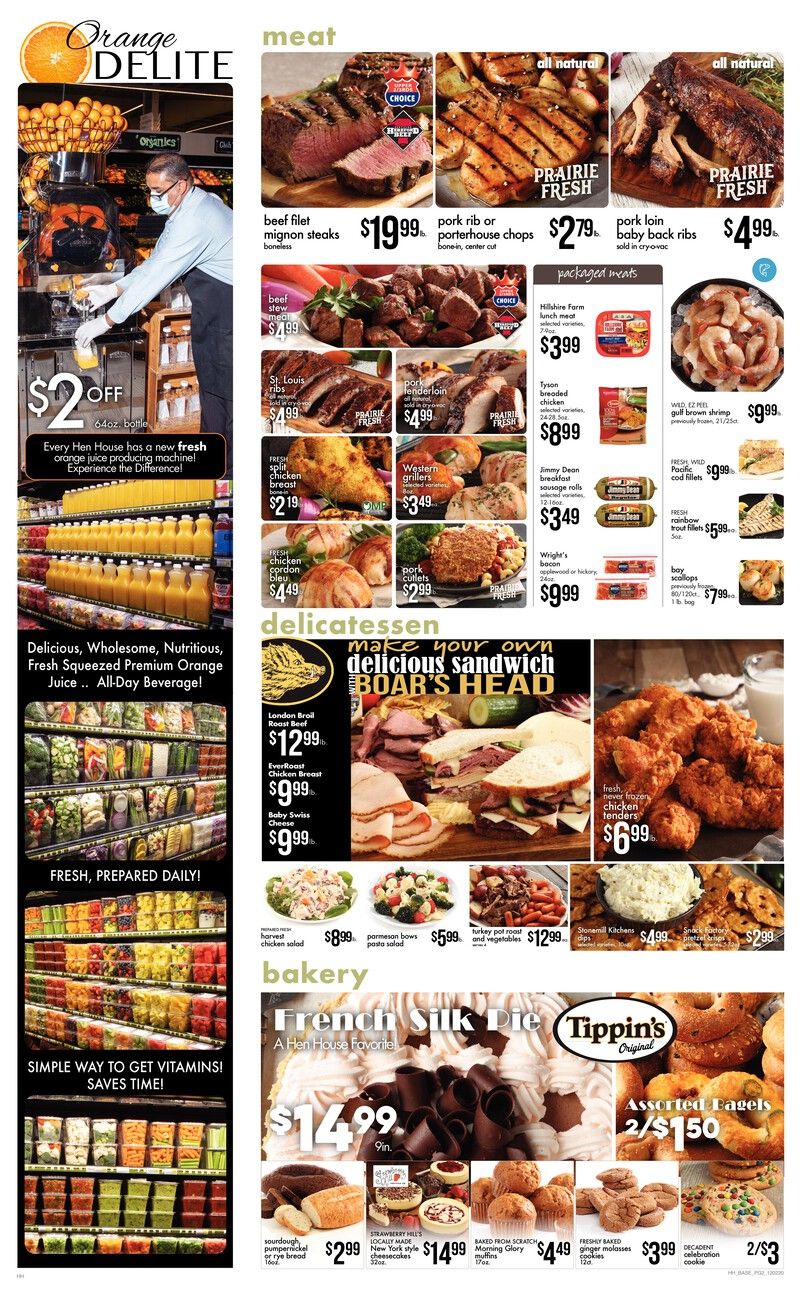 Hen House Weekly Ad Flyer December 2 to December 8, 2020