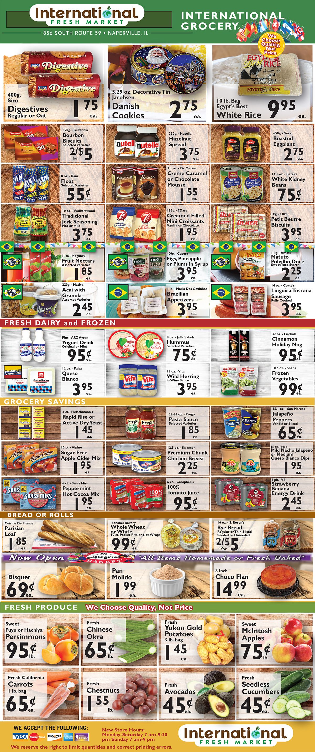 International Fresh Market Weekly Ad Flyer December 2 to December 8, 2020