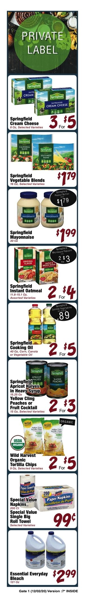 JONS Fresh Marketplace Weekly Ad Flyer December 2 to December 8, 2020