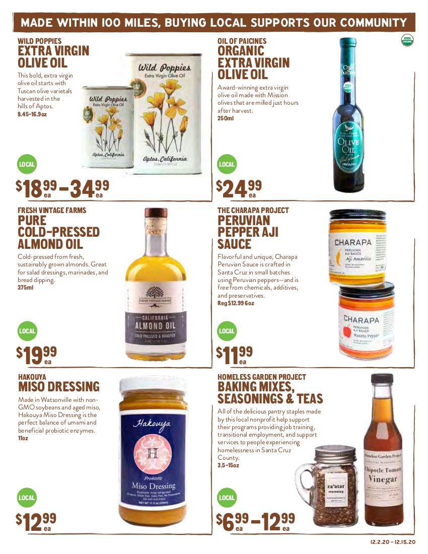 New Seasons Market (CA) Weekly Ad Flyer December 2 to December 15, 2020
