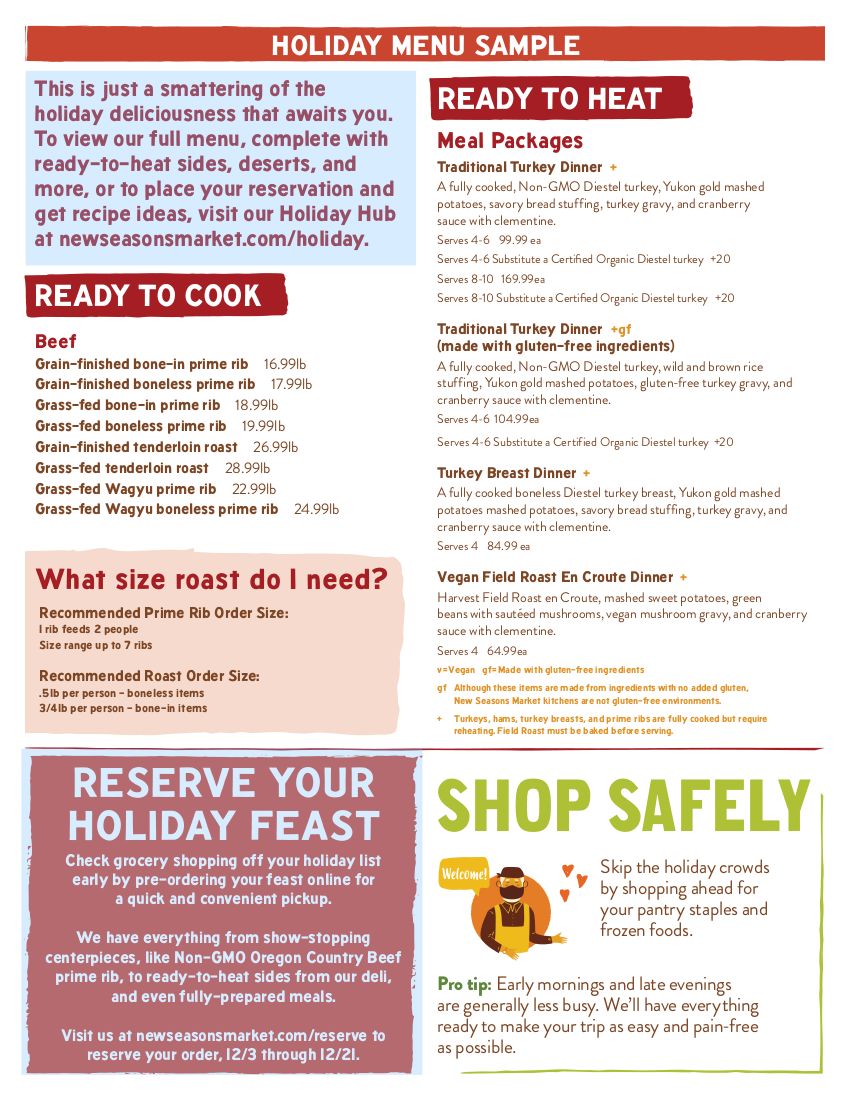 New Seasons Market (OR) Weekly Ad Flyer December 2 to December 8, 2020