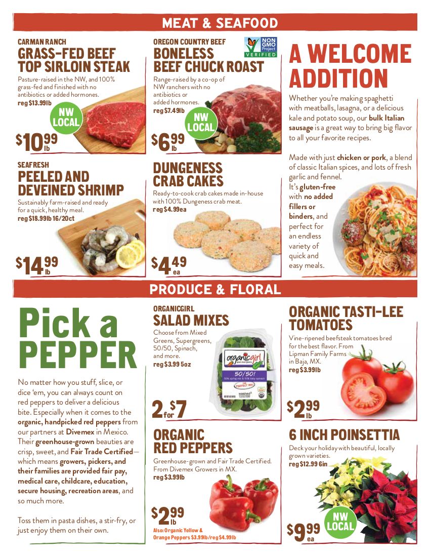 New Seasons Market (OR) Weekly Ad Flyer December 2 to December 8, 2020
