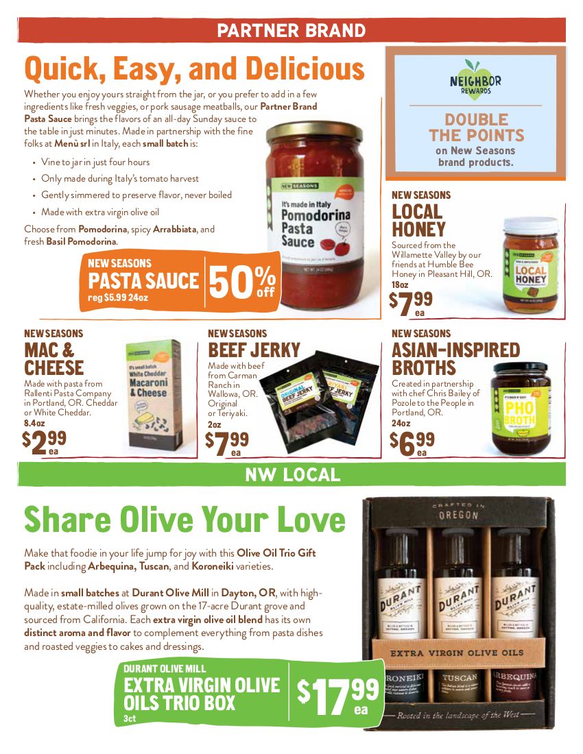 New Seasons Market (OR) Weekly Ad Flyer December 2 to December 8, 2020