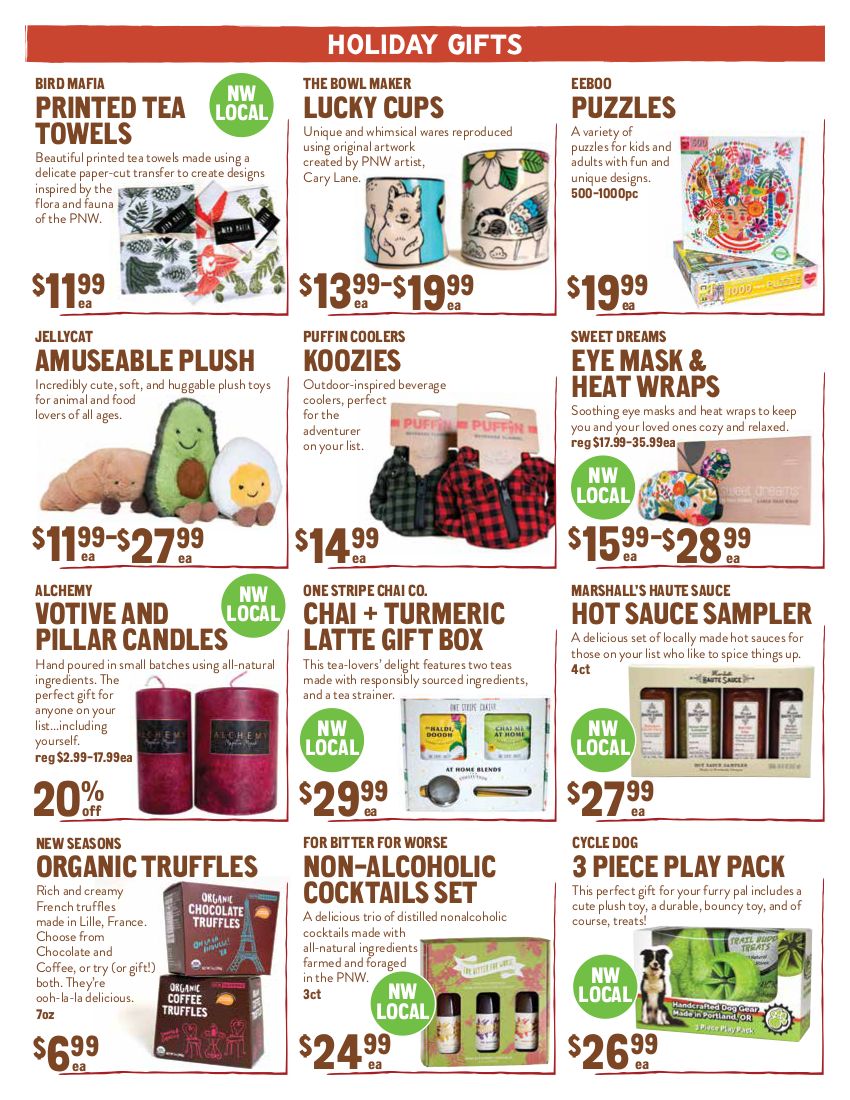 New Seasons Market (OR) Weekly Ad Flyer December 2 to December 8, 2020