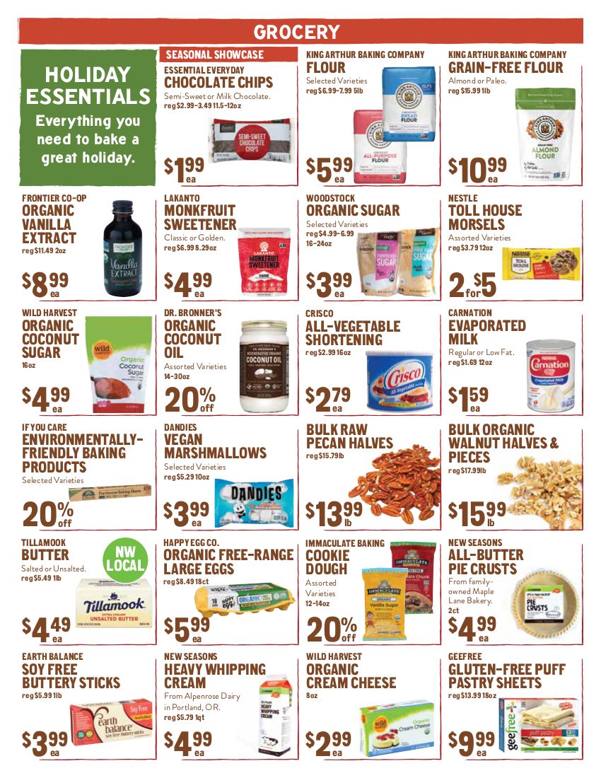 New Seasons Market (OR) Weekly Ad Flyer December 2 to December 8, 2020