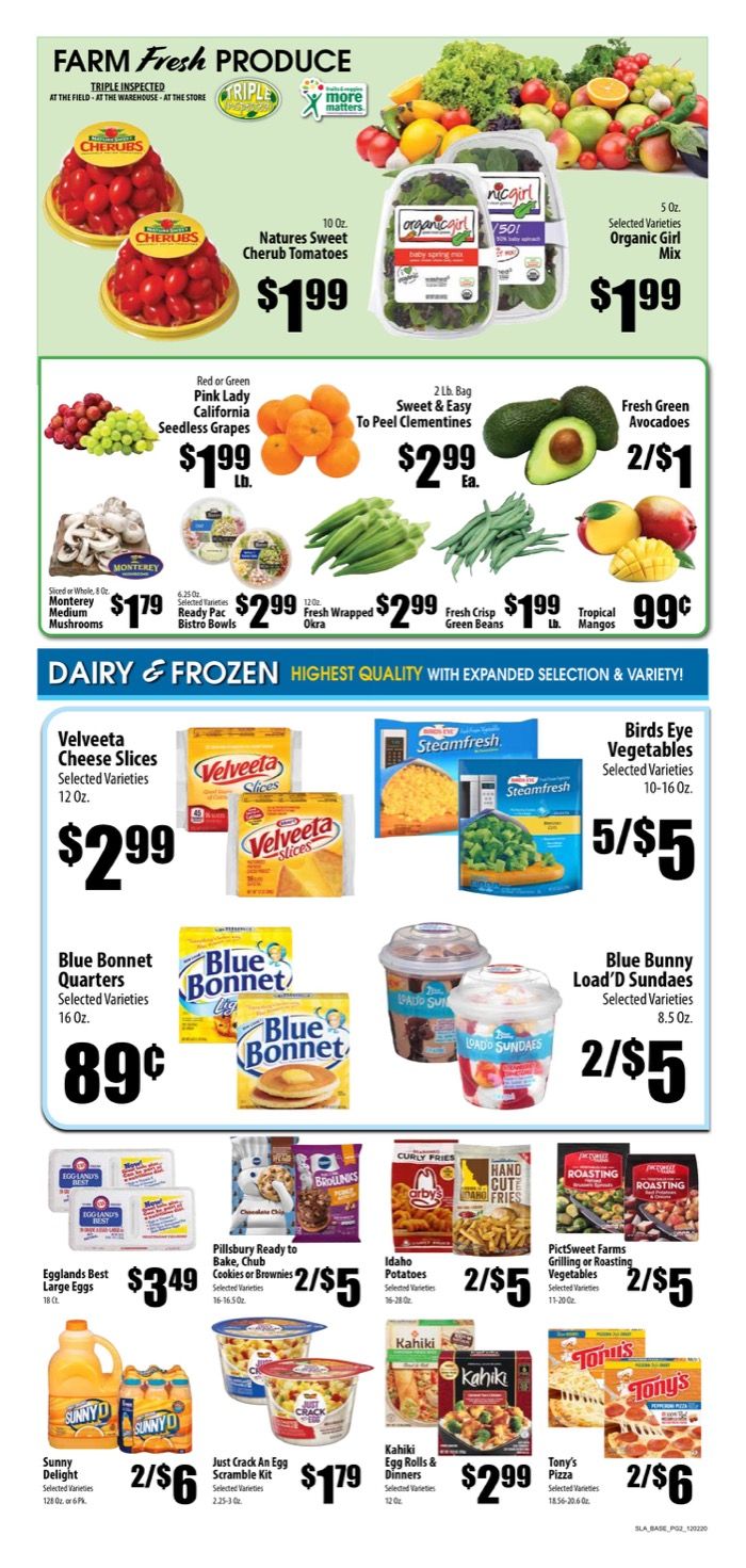 Piggly Wiggly (LA) Weekly Ad Flyer December 2 to December 8, 2020