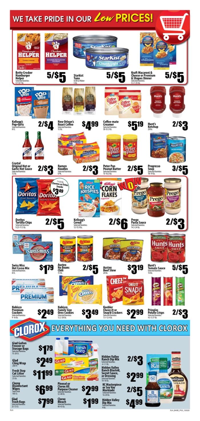 Piggly Wiggly (LA) Weekly Ad Flyer December 2 to December 8, 2020