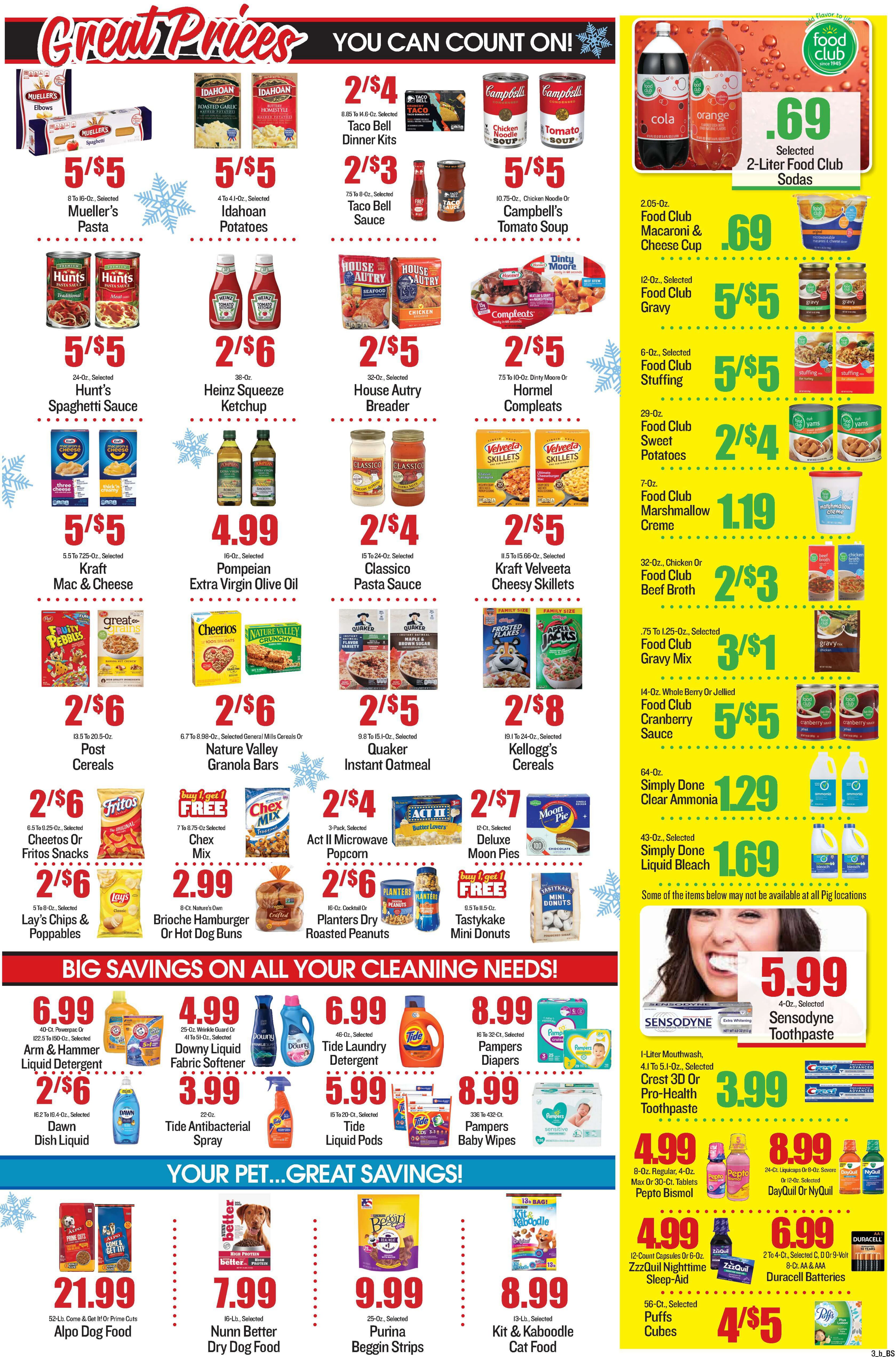 Piggly Wiggly (NC) Weekly Ad Flyer December 2 to December 8, 2020