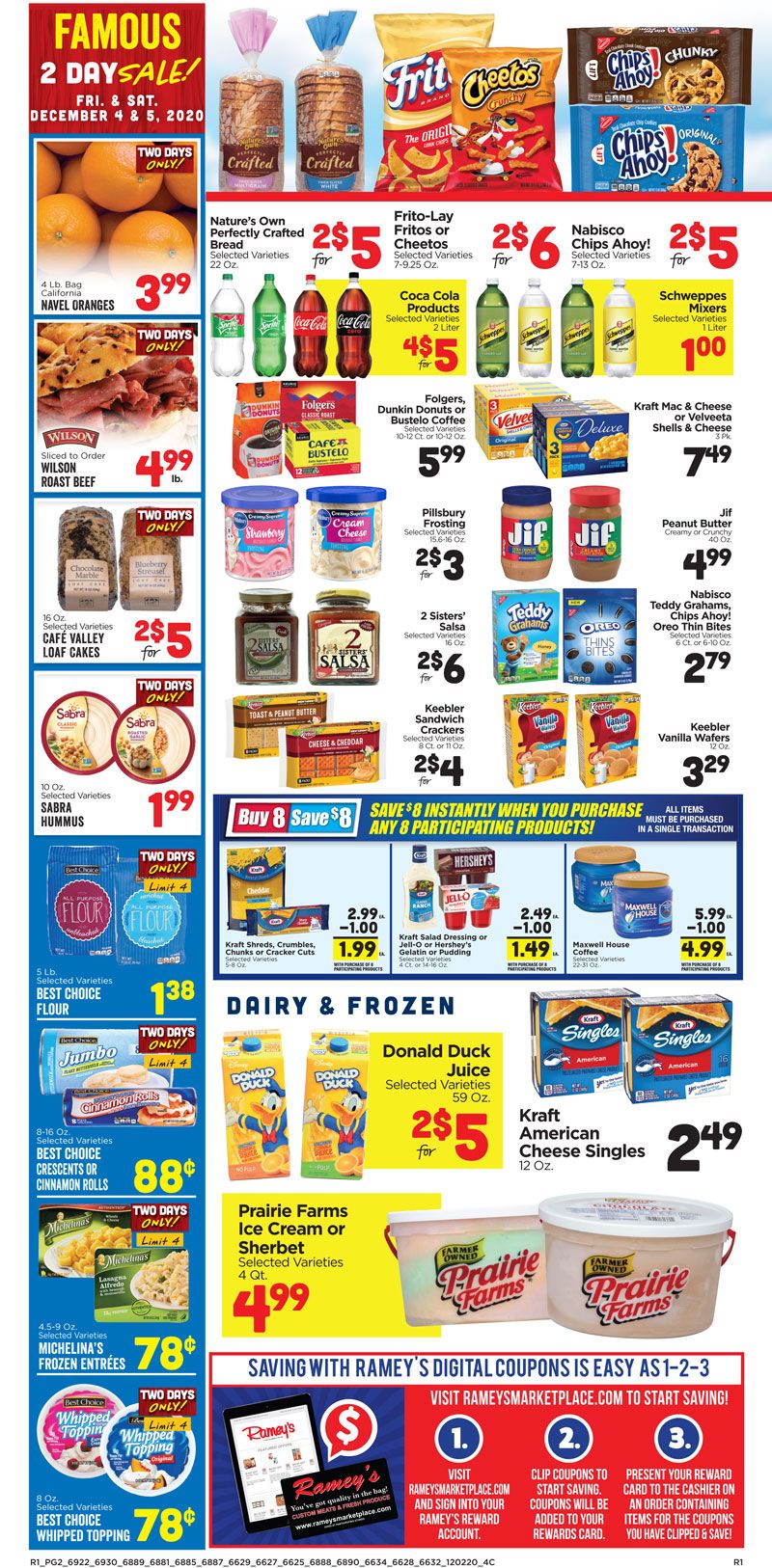 Ramey's Weekly Ad Flyer December 2 to December 8, 2020