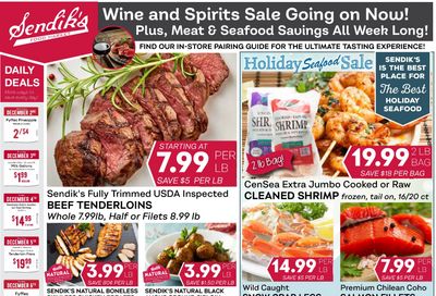 Sendik's Weekly Ad Flyer December 2 to December 8, 2020