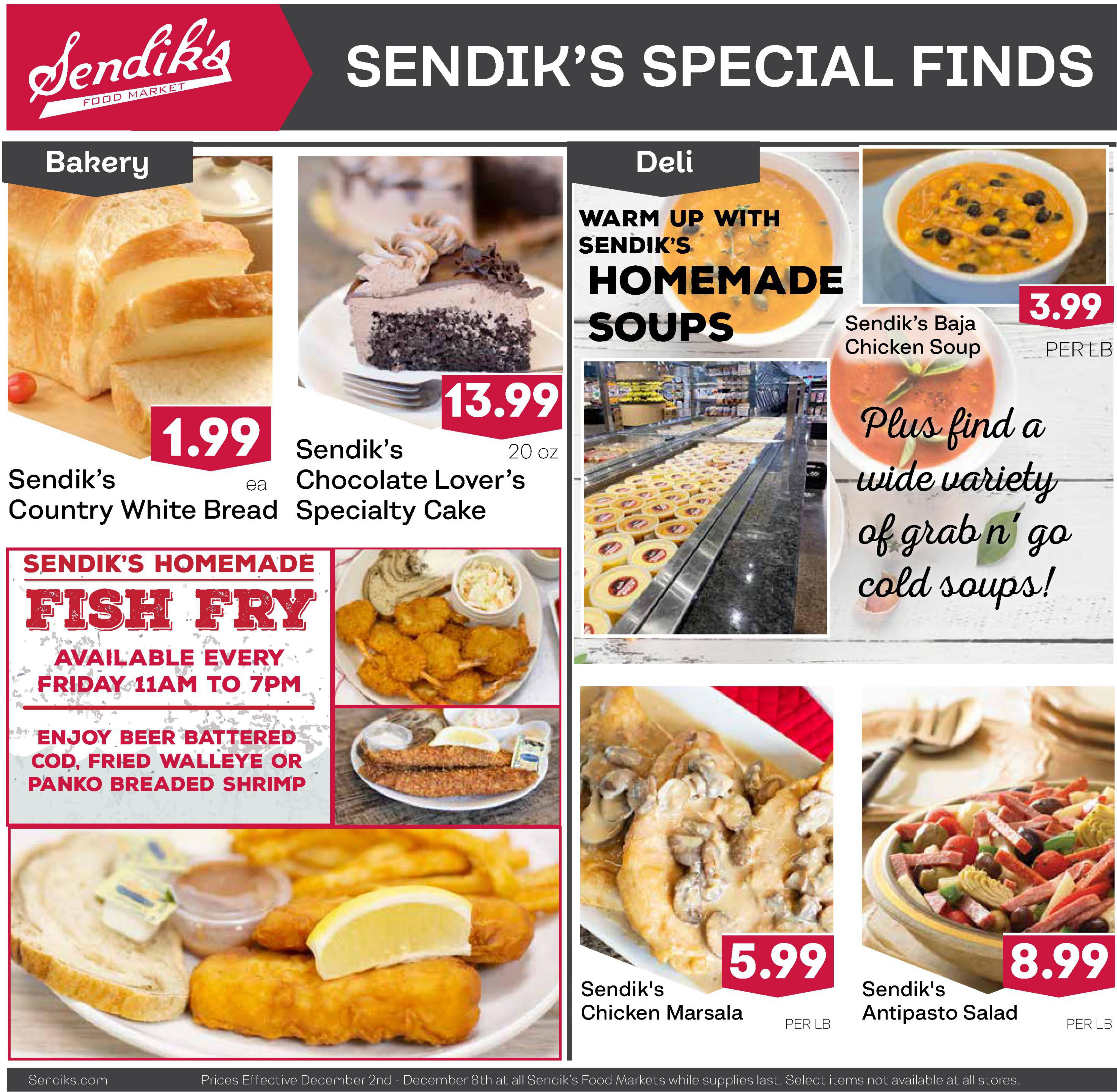 Sendik's Weekly Ad Flyer December 2 to December 8, 2020
